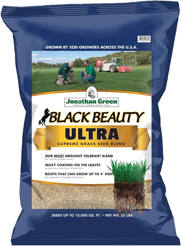 Experience the Greenest Lawn with Jonathan Green's Black Beauty Ultra Grass Seed