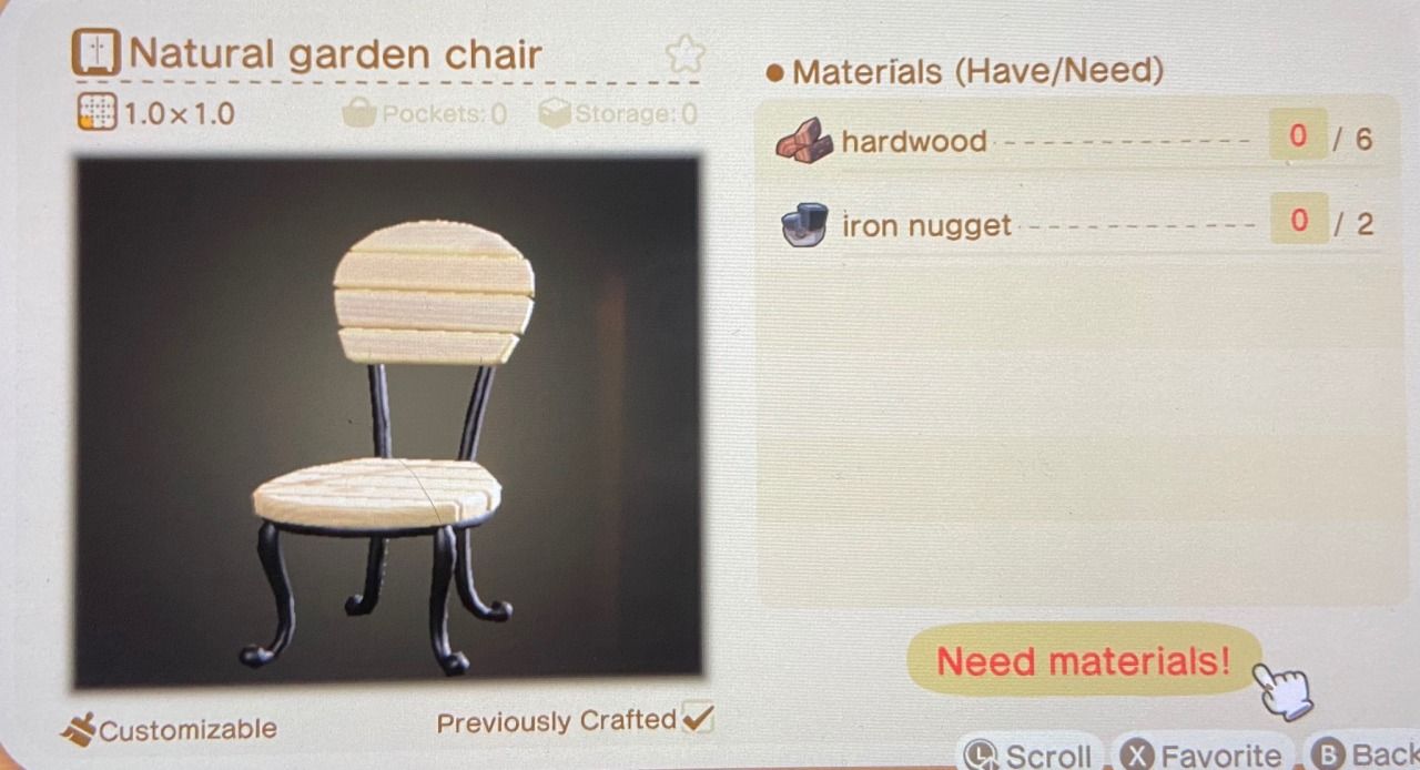 Creating a Comfy Outdoor Spot: How to Obtain the Natural Garden Chair in Animal Crossing