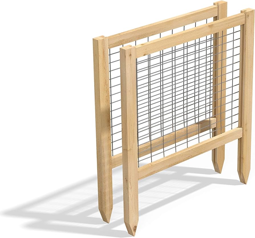 Protect Your Garden with Greenes Fence CritterGuard 23.5 in Cedar Garden Fence
