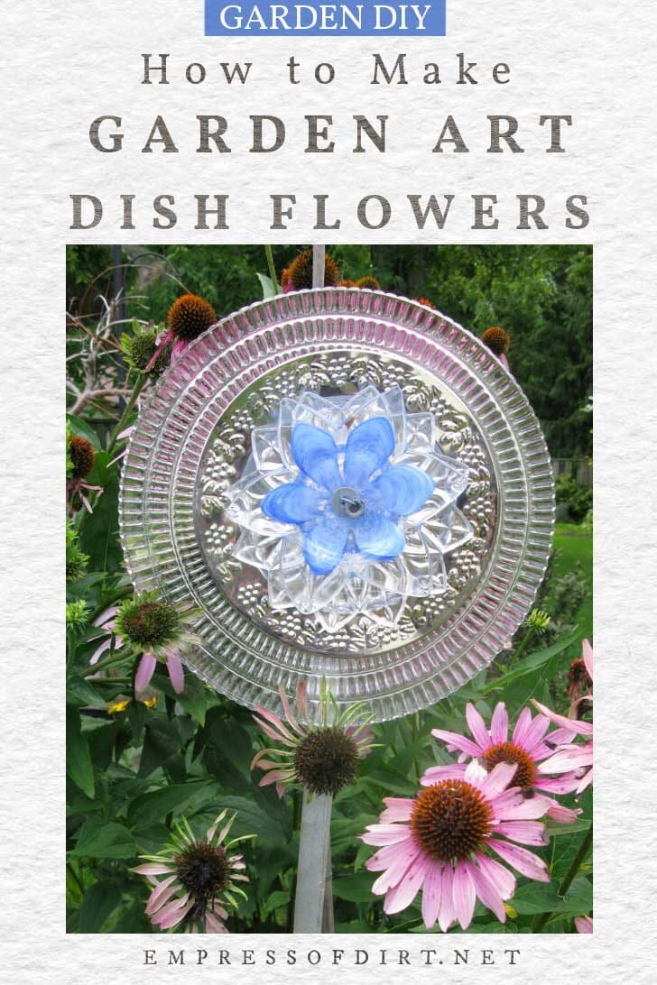 How to Create Beautiful Garden Flowers using Repurposed Dishes