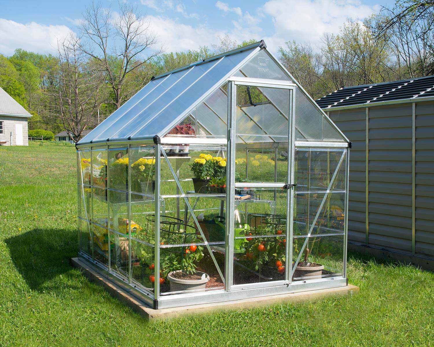 The Benefits of the Palram Hybrid Greenhouse 6x8: A Complete Guide to Growing Plants in a Sustainable and Stylish Environment